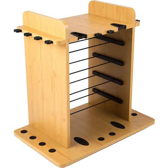 Wooden Rod Rack