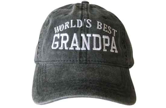 World's Best Grandpa Cap