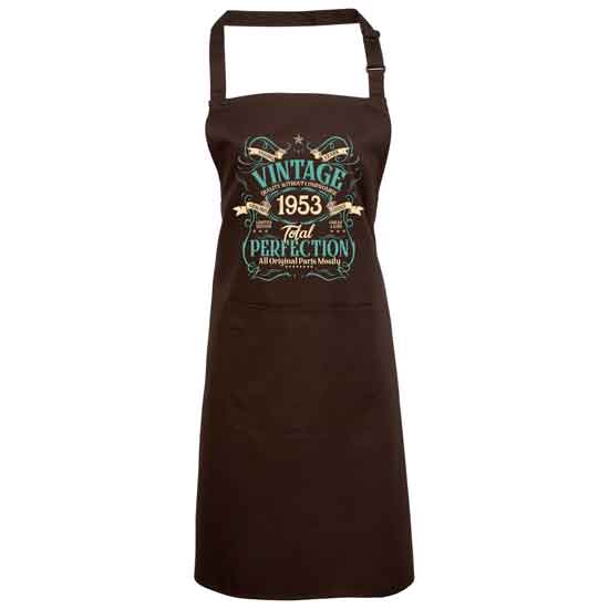 70th Birthday Apron