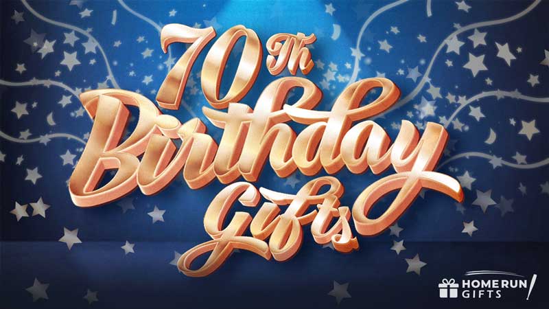 70th Birthday Gifts Graphic