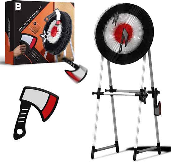 Axe and Ninja Star Throwing Set