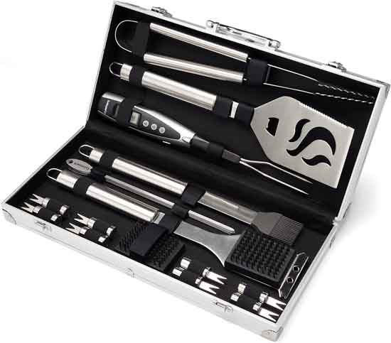 BBQ Tools In Classic Case