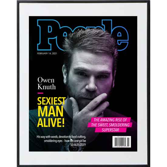 Custom People's Magazine Cover