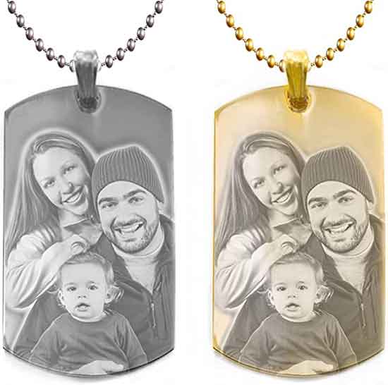 Custom Photo Dog Tags