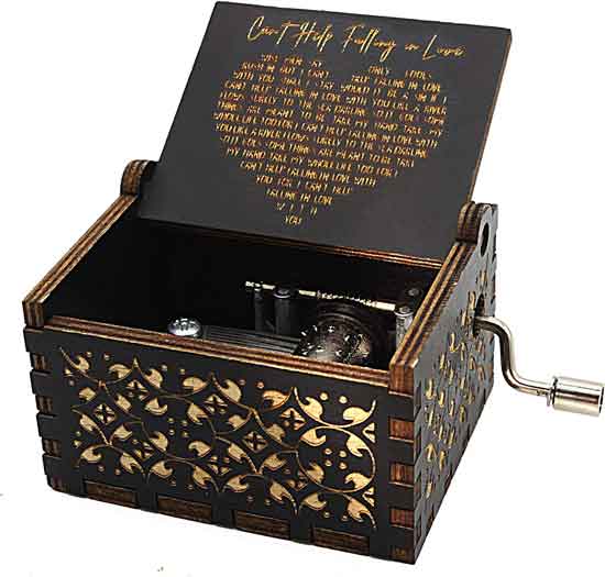 Engraved Music Box