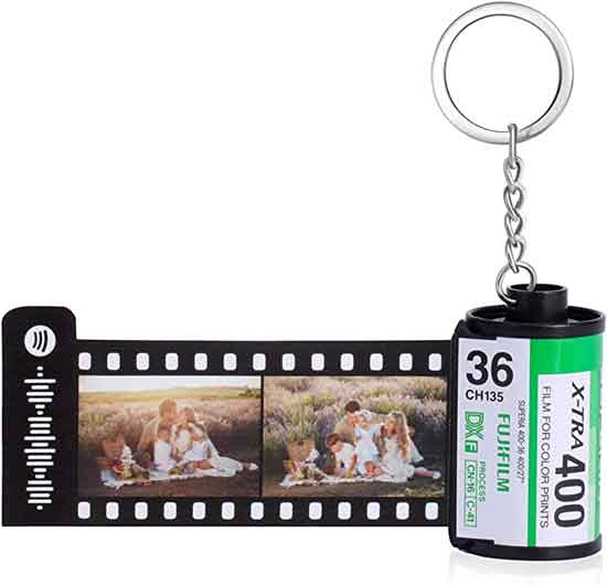 Personalized Camera Roll Keychain