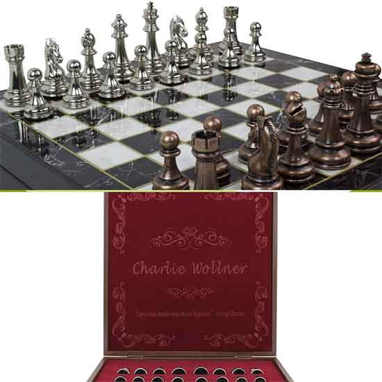 Personalized Chess Set