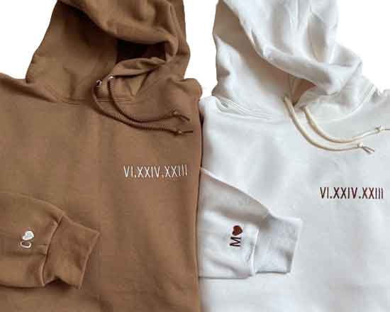 Roman Numeral Hoodie