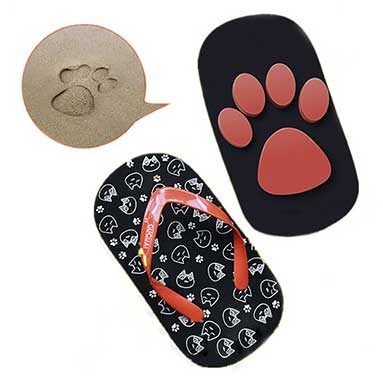 Animal Footprint Sandals