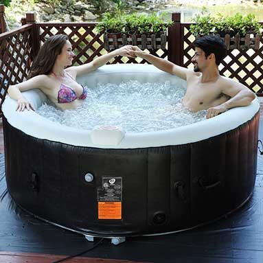 Blow Up Hot Tub