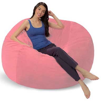 Furry Bean Bag Chair