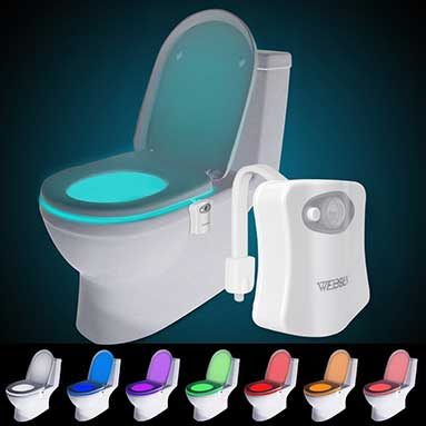 Motion Sensor Toilet Light