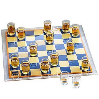 Shot Glass Checkers Game