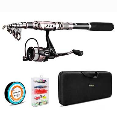 Collapsible Fishing Rod and Reel