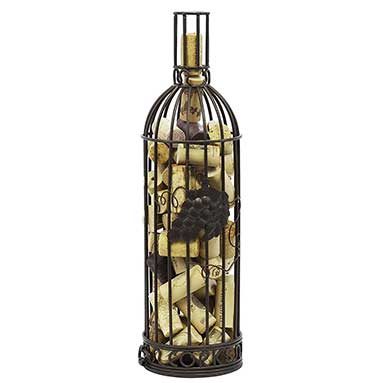 Wine Bottle Shaped Cork Holder